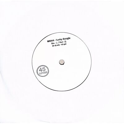 Moar / FUNKY BOOGIE (7INCH) / 45 Loves / 45L-L / 7 Inch