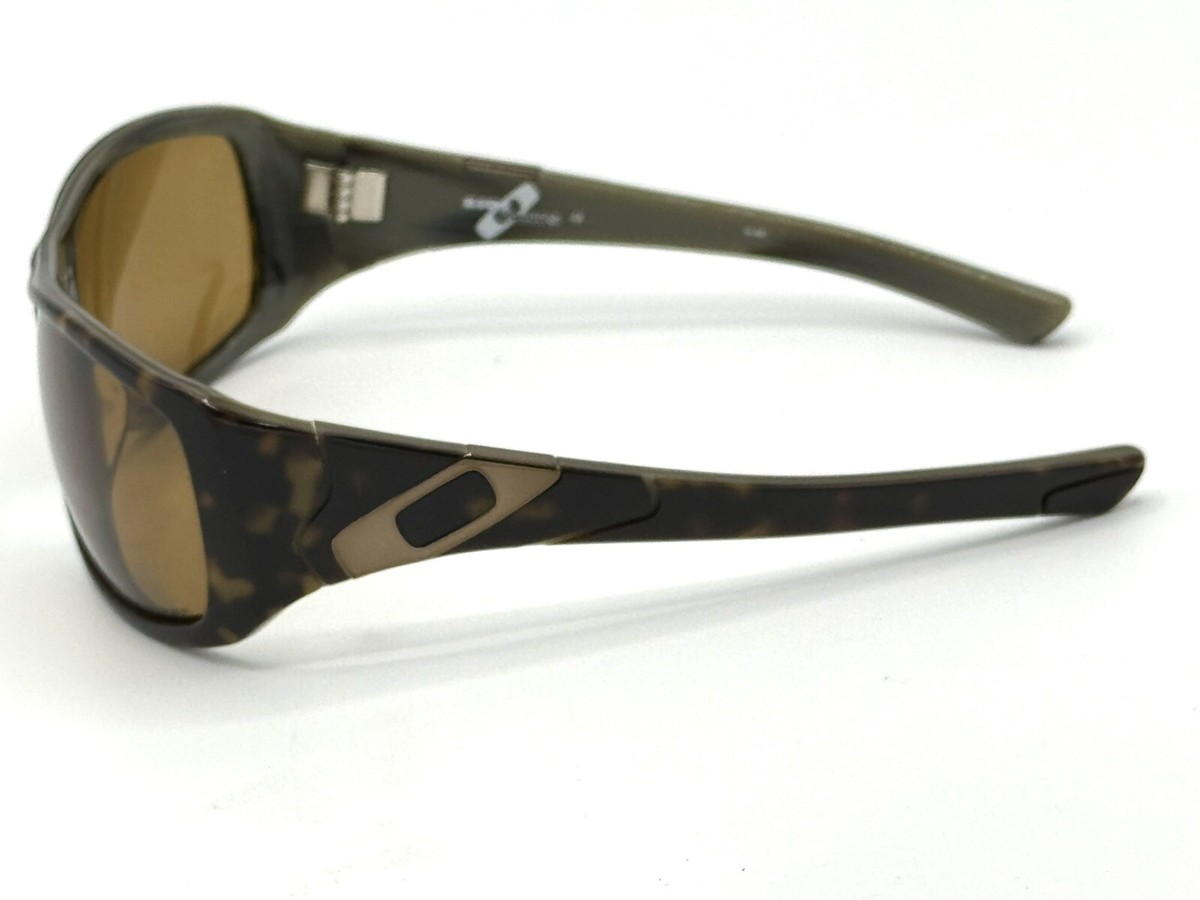 NEW OAKLEY SIDEWAYS SUNGLASSES LIGHT BROWN TORTOISE W