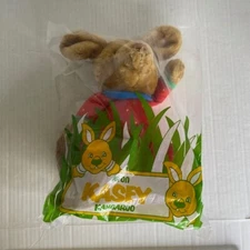 AVON VTG 1991 Kasey Kangaroo 12" Cuddly Soft Plush Stuffed Animal NOS IN BAG 