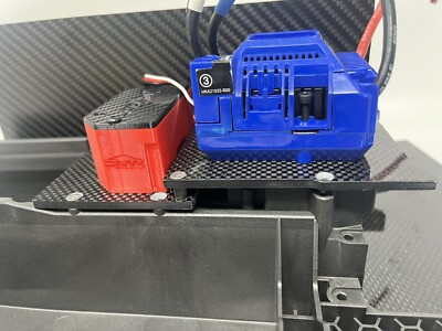 Red PnwRcMadness XRT Xlx2/Max5 mmx8 max6 Electronics Caddy/RX Box.