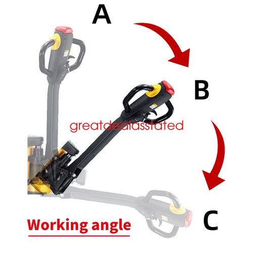 1.5T Electric Pallet Truck with Reliable Engine and Motor 48V 20AH 550/685mm - Picture 6 of 9