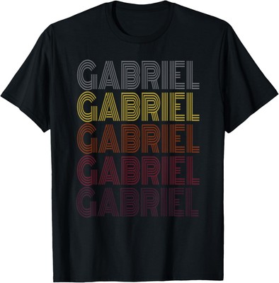 Gabriel Name Personalized Retro Vintage Birthday Gift Idea T-Shirt Hoodie