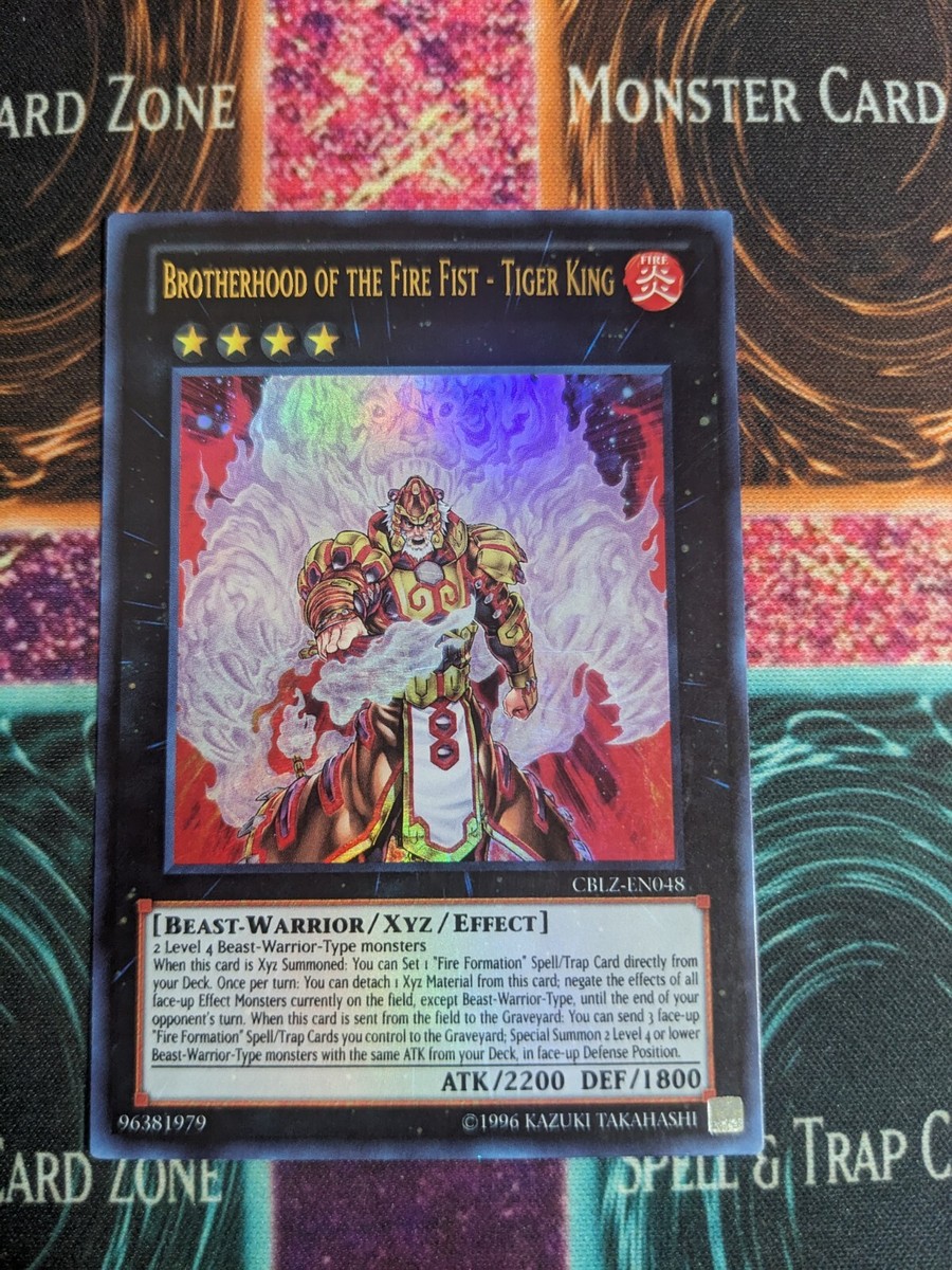 Yu-Gi-Oh! Brotherhood Of The Fire Fist - Tiger King CBLZ-EN048
