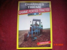 BROCHURE   PUBLICITAIRE   GAMME   CHARRUES   REVERSIBLES  THIEME