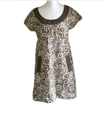 boden linen shift dress Linen Shift Dress - Navy Embrodiery