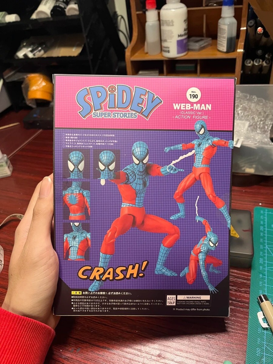 NEW CT Toys Spider-Man Figure Mafex NO.190 Web-Man 6