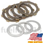 Clutch Friction Steel Plates Set for Kawasaki Ke100 1976-2001 / Kh100 1976-1977
