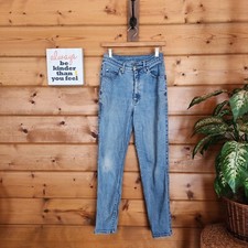 Levi's Vintage Orange Tab 10912 Slim Taper Mom Jean High Rise Stretch Sz 11 X30"