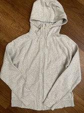 Women's Size Small Running Jacket Long Sleeve All In Motion Heather Grey A0116