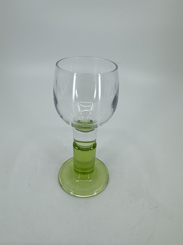 Bormioli Rocco Italy Limoncino Cordial Liqueur 2oz Green Stem Glasses Barware - Picture 4 of 7