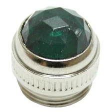 Osram Sylvania 30102 pilot light green jeweled Lens  JLG code 321310