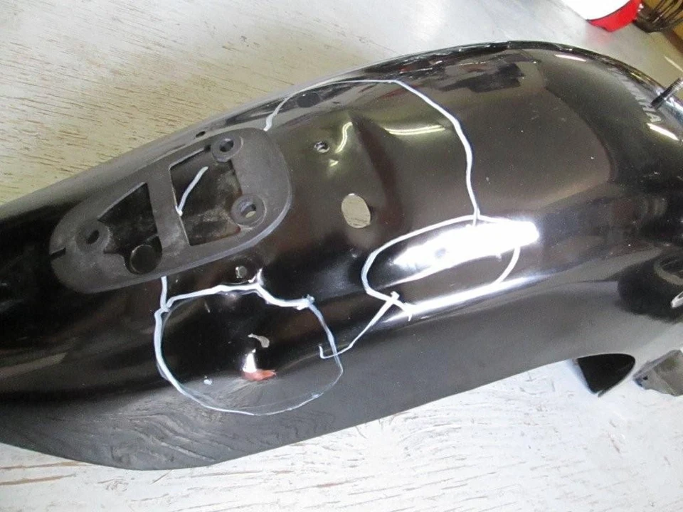 Yamaha V-Star 650 classic rear fender , 5BN-W216R-V2-P4 - Image 3 of 4