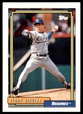1992 Topps Teddy Higuera Milwaukee Brewers #265