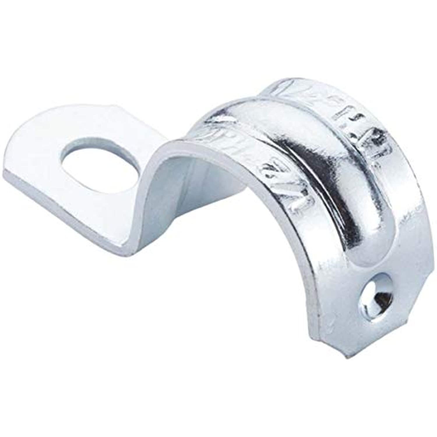 Halex 4 in. 1-Hole Steel EMT/Rigid Strap (20-Pack) 61140B - The Home Depot