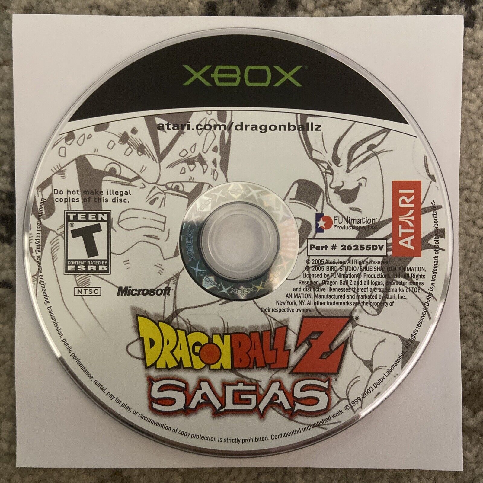 Dragon Ball Z: Sagas - Original Xbox