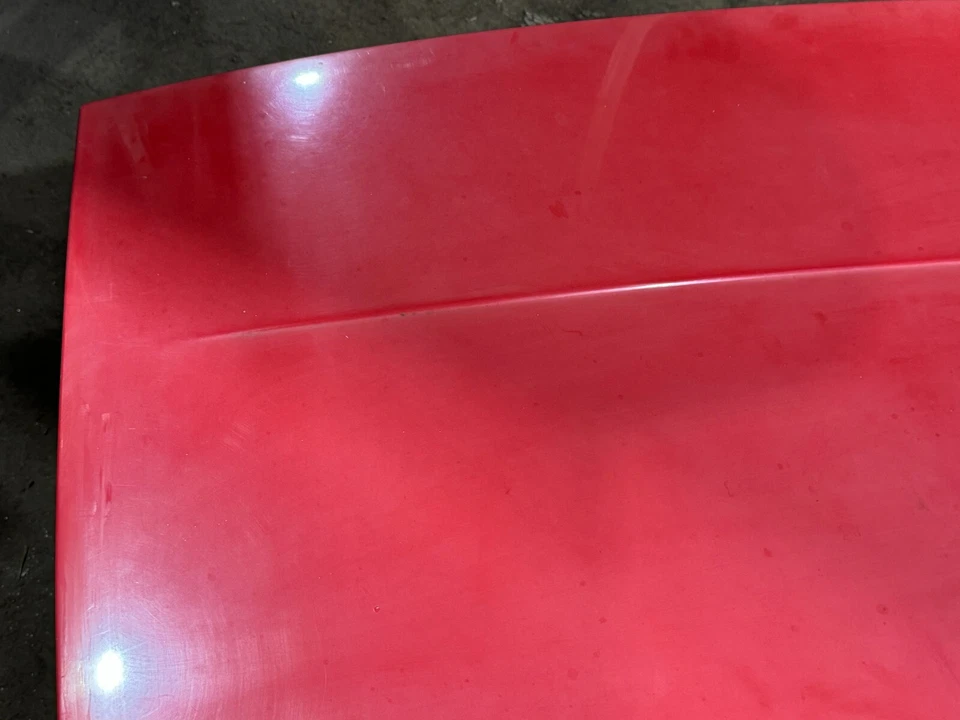 1983 - 1991 Porsche 944 924 Hood Panel with Hinges RED Factory OEM Foto 3 de 4