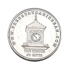 elf Saint Kitts Token   The Circus  Clock
