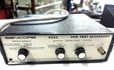 Sencore VC63 VCR Test Accessory Bench tester
