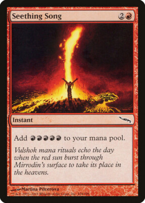 MTG Seething Song  - Mirrodin #104