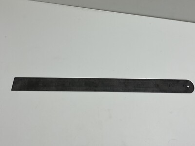 Vintage Chesterman Sheffield 12 Inch Steel Ruler | eBay