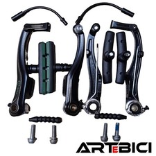 Freni bici MTB V.Brake E-BIKE alluminio Set completo anteriore e posteriore