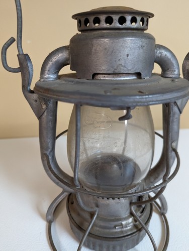 Vintage Dietz Vesta Maine Central Railroad Öl Laterne und Schirm - Bild 2 von 10