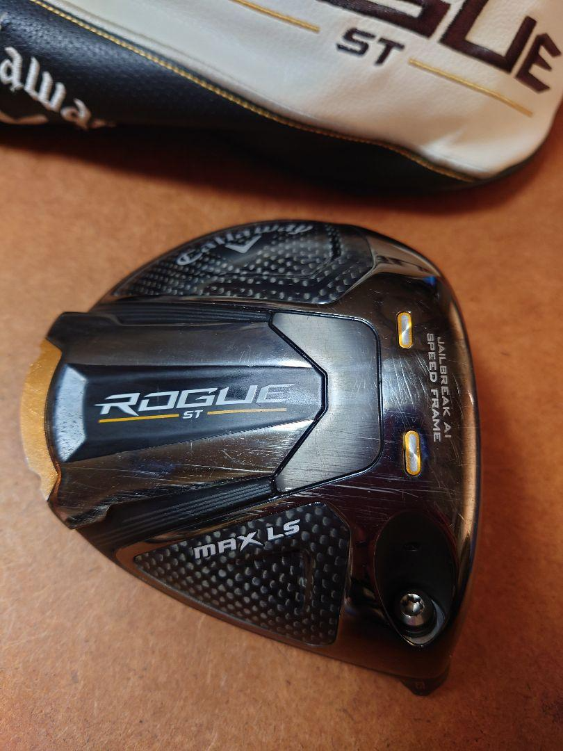 Callaway Rogue ST Max LS 10.5 Right-Hand Driver Head Only with HC Used Japan A702