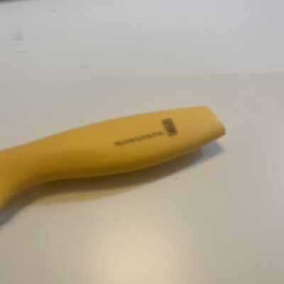 Monsanto Promo Advertising 3.5'' Yellow Paring Knife with Sheath Agriculture