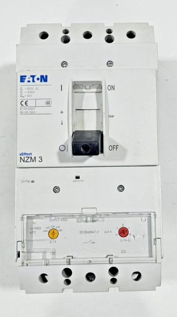 EATON NZM 3 Used Working Power Distribution Circuit Breaker