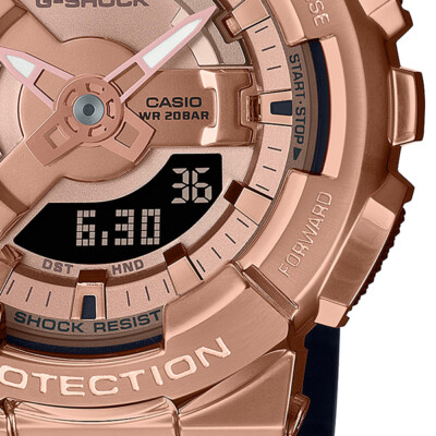 CASIO G-SHOCK GM-S110PG-1AJF Pink Gold Analog-Digital Women's