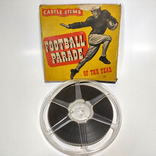 Vintage Castle Films Football Parade of The Year 1945 8MM Complete Edition