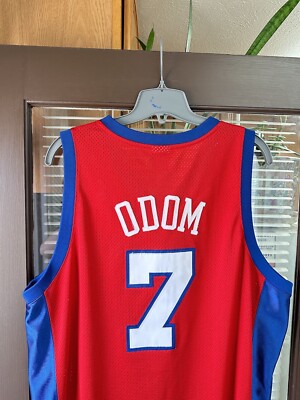 Vintage Reebok Los Angeles Clippers #7 Lamar Odom NBA Basketball