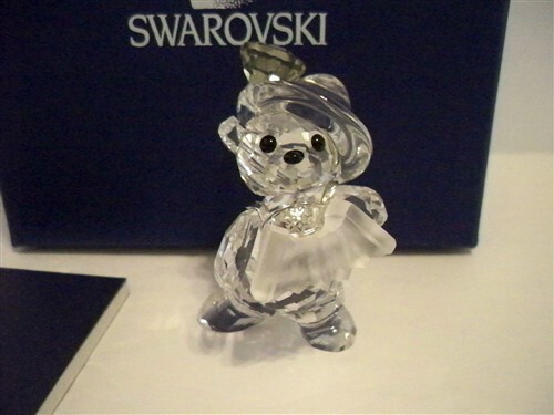 Swarovski 　My Little Kris Bear SWAROVSKI KRIS BEAR FRITZ 884452 MIB COA | eBay
