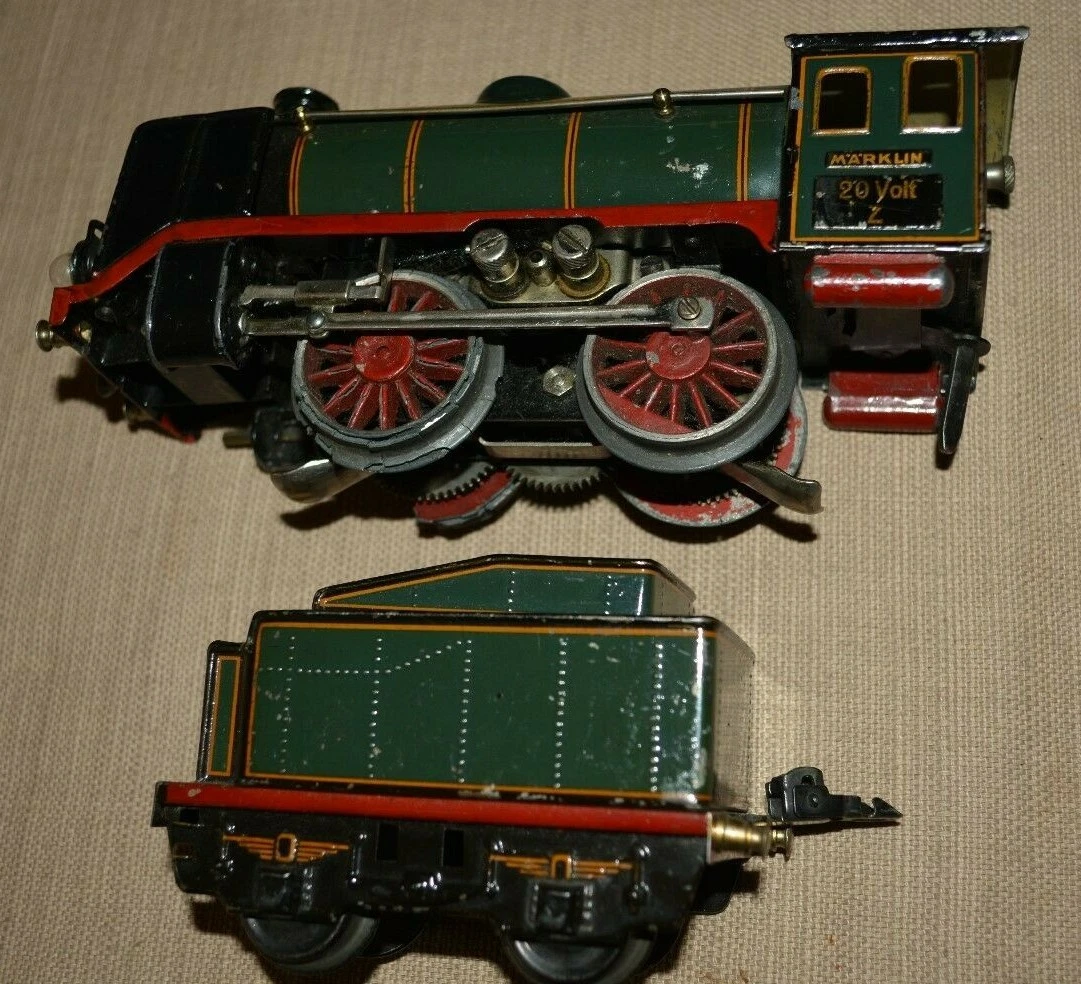 Marklin Prewar Electric Toy Model Train Germany Gauge O Scale Locomotive Vintage