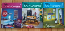 Family Circle Do It Yourself Encyclopedia Vol 1 2 3 1973 Hardcover