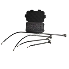 Trumpet Trombone Dent Repair Tool - 22 Egg Ball 4 Rods w/ Hard Case Full Set NEW