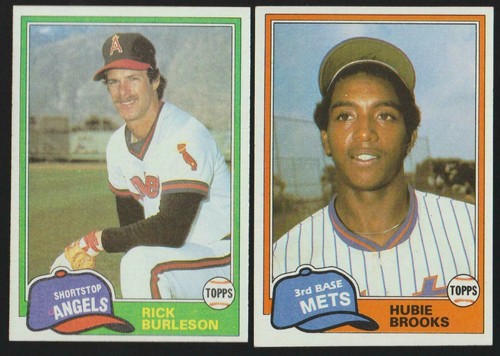 Dave Bergman #734 1981 Topps Traded card