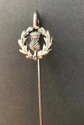 PAGEANT PEWTER THISTLE SCOTTISH EMBLEM Silver Pewter Bookmark - Gift -REDUCED PRICE!!
