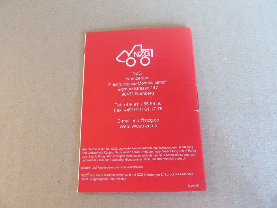 110K Nzg Catalogo 1999- 2006 Edition 1 IN Metallo Collezione 87 Da 36 Pagine - Immagine 2 di 4