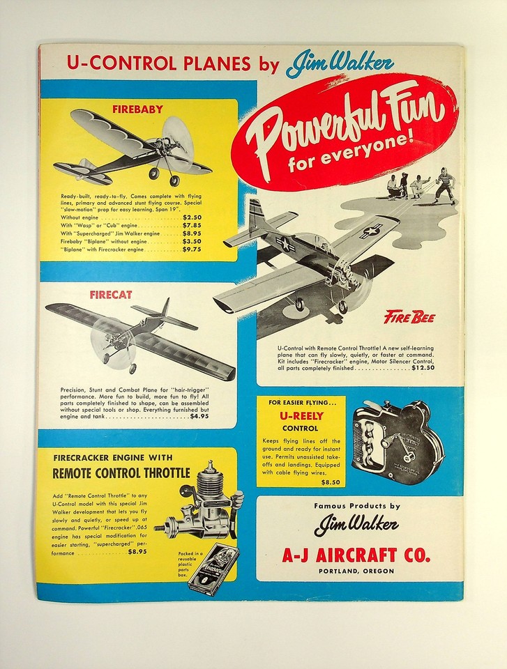 Model Airplane News Magazine Vol. 53 5 VG 3.5 1955 Low Grade eBay