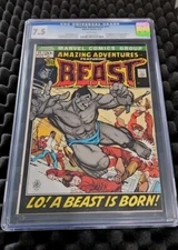 Amazing Adventures #11 CGC Graded 7.5 White Pages 🔥1st Appearance Beast Marvel