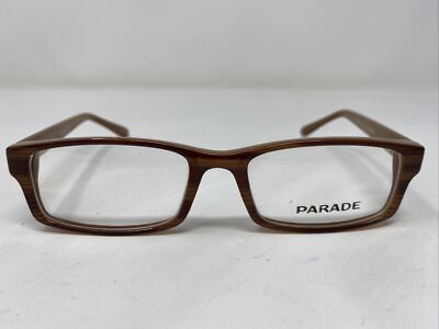 Parade Q Series 1712 WALNUT 52-19-140 Brown Full Rim Eyeglasses Frame QT95