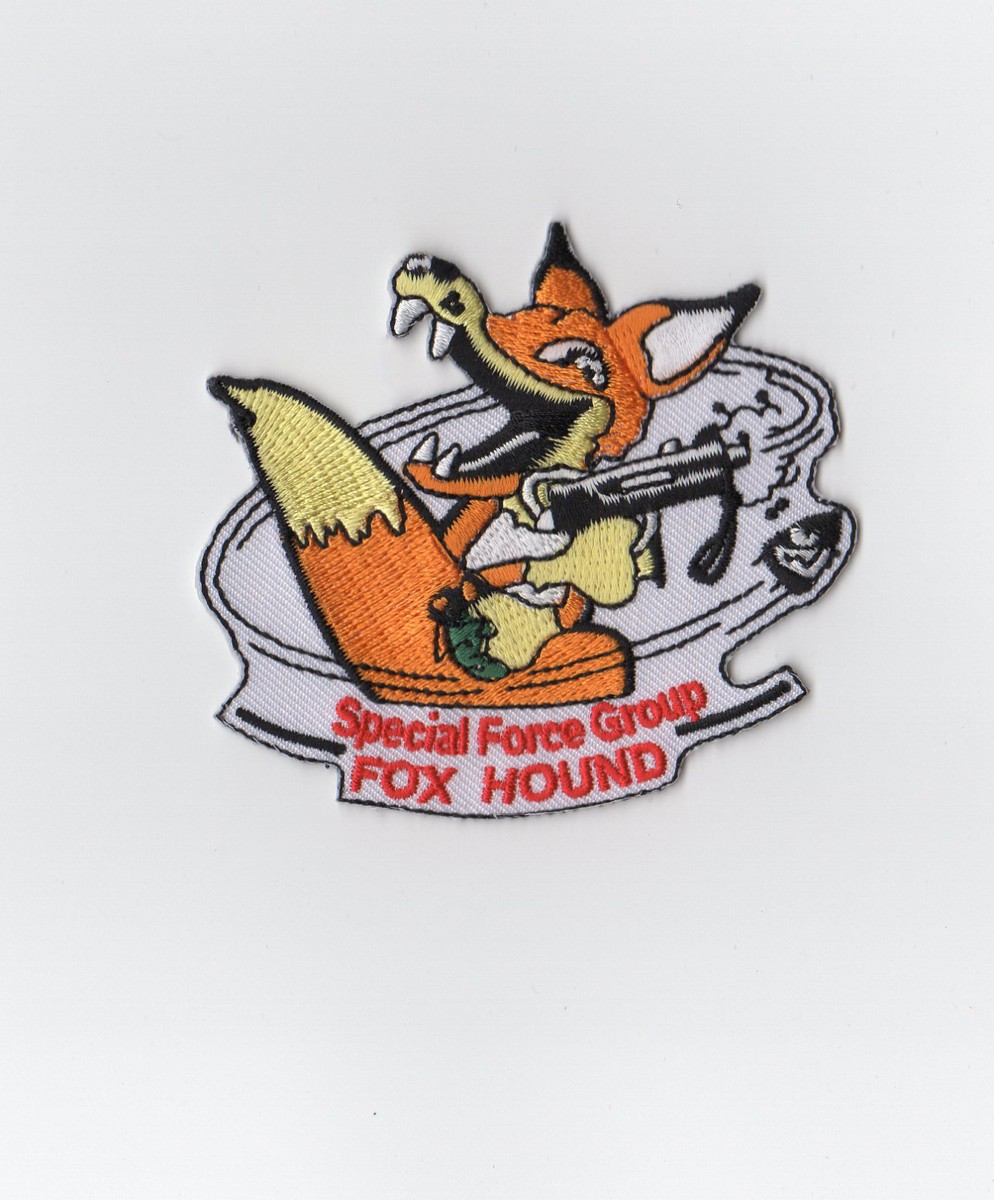 FOX HOUNDロゴ ランチケース L GEAR コナミスタイル限定 Amazon.com: Metal Gear Solid Foxhound Iron on Patch Solid