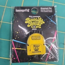SDCC 2022 Funko Fundays Blacklight Battle Loungefly Backpack Enamel Pin Yellow