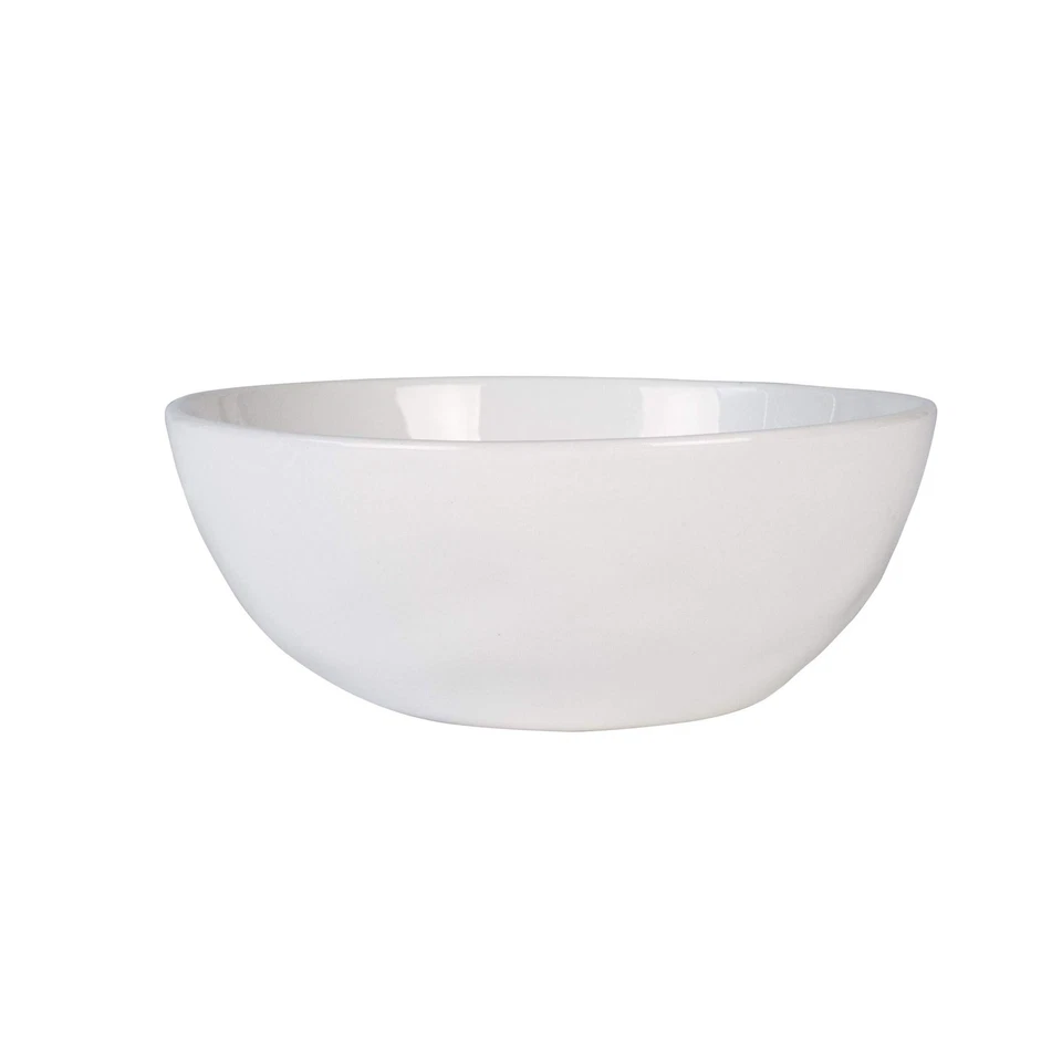 Everyday White by Fitz and Floyd Organic 21 Ounce Soup Cereal Bowls, Set of 4 - Image 2 of 4