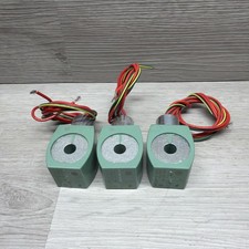Lot Of 3 ASCO 238210-032-D Coil For Red Hat Solenoid Valve, 120VAC, Tested