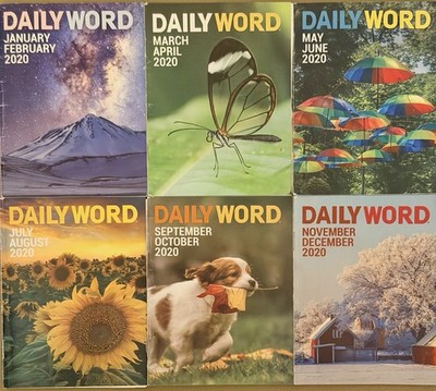 Daily Word - January thru December 2020! Great Condition! Lot of 6 Issues!