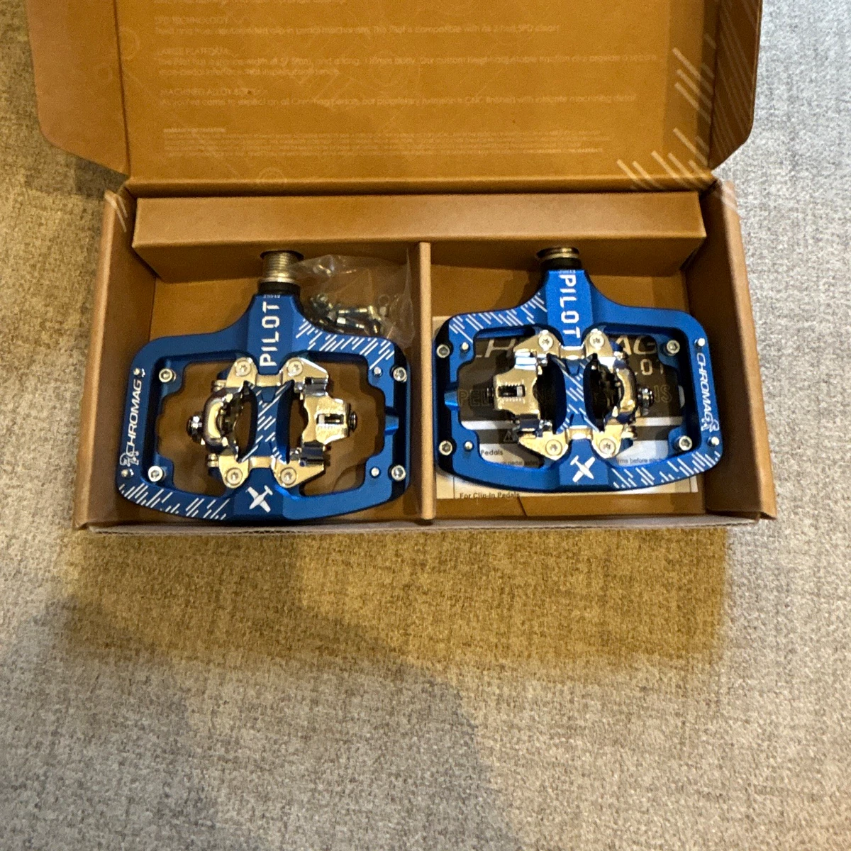 Chromag Blue Bicycle Pedals for sale | eBay