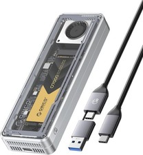 40Gbps M.2 NVMe SSD Enclosure with Fan