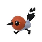 Pokemon Fletchling Monster Collection Mini 2" Figure TOMY Nintendo